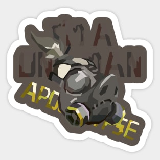 I'm A One Man Apocalypse - RoadHog Overwatch Sticker